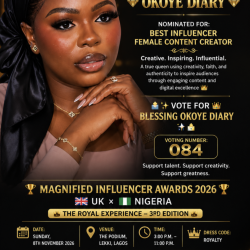 Blessing Okoye Diary